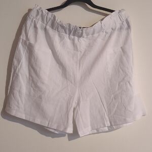 Women's White Shorts
